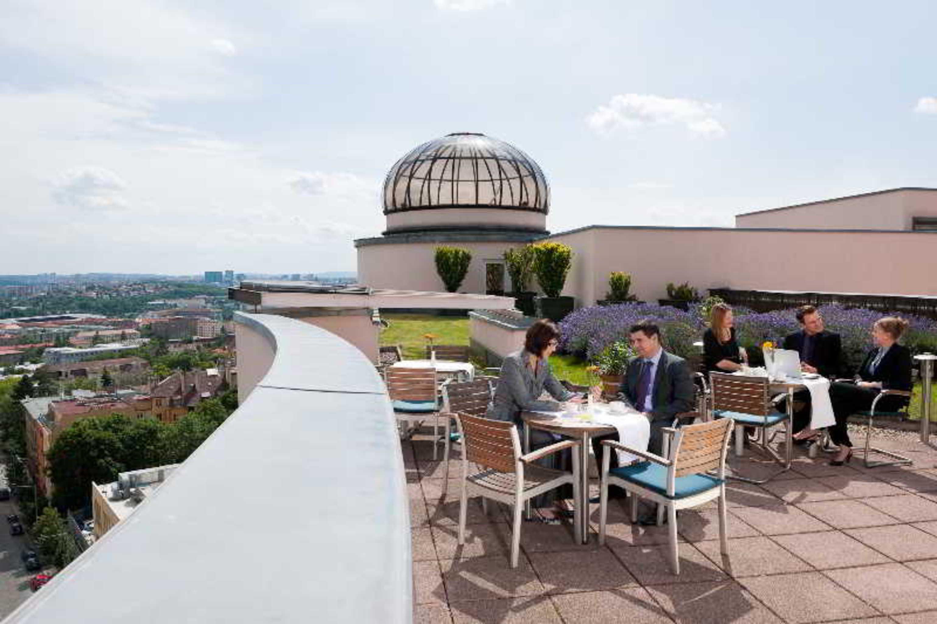 Don Giovanni Hotel Prague - Great Hotels Of The World Exterior photo The observatory's roof terrace