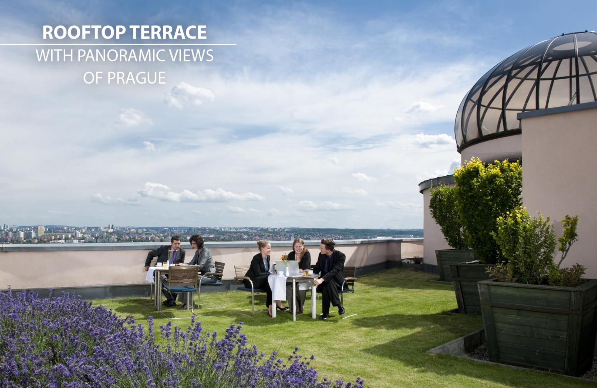 Don Giovanni Hotel Prague - Great Hotels Of The World Exterior photo Rooftop terrace with panoramic views of Prague